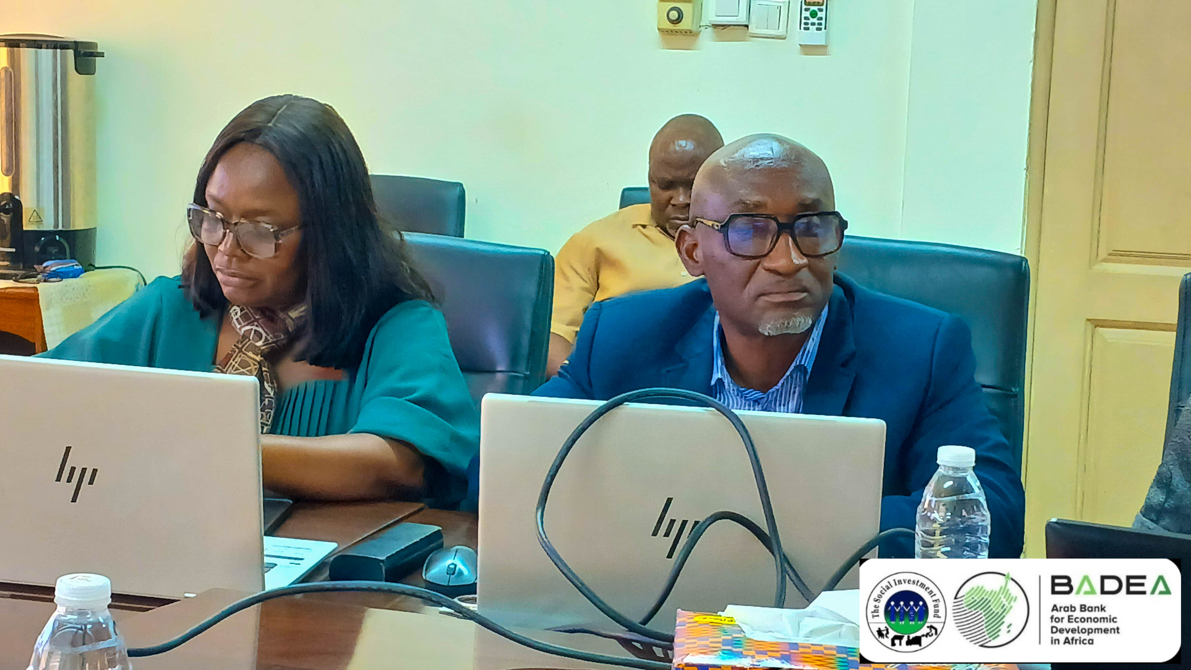 BADEA APPRAISAL MISSION MEETS WITH SIF & MINISTRY OF FINANCE